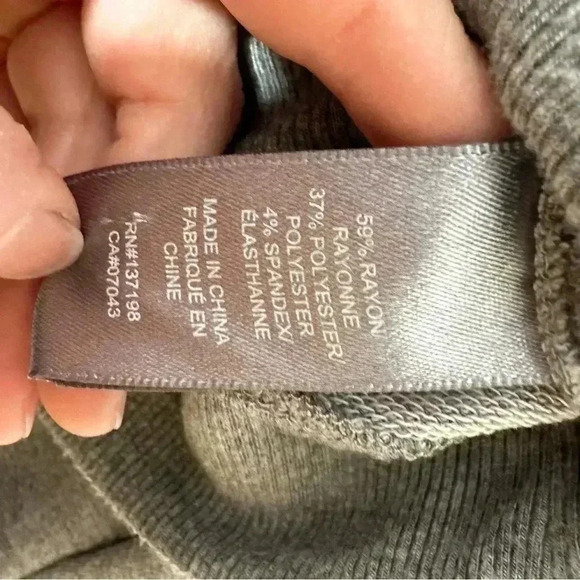 Marled  Reunited Hoodie Love Grey/White/Pink/Red Size Medium - Picture 9 of 16